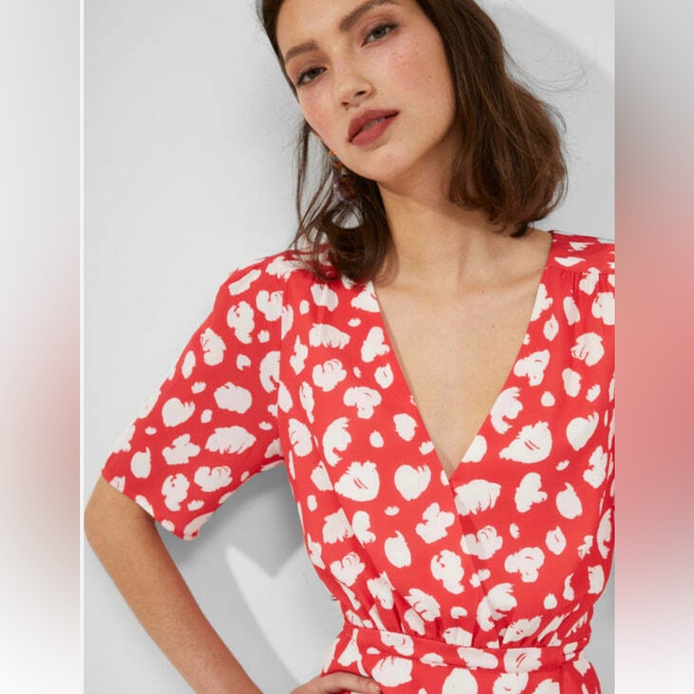 French Connection Aimee Verona Drape Dress-Sz8